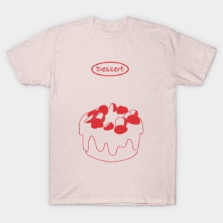 Strawberry Chiffon Cake T-Shirt